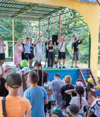 Военный оркестр ПМР выступил в оздоровительных лагерях «Днестровские зори» и «Виктория»