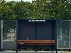 В Басарабяске обновили остановку на въезде в город