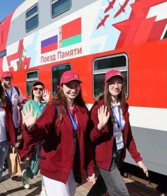 Школьники из Бендер приняли участие в «Поезде Памяти»
