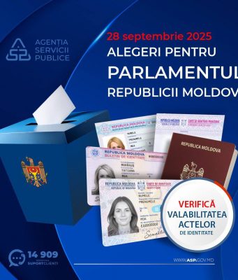 Граждан Молдовы призывают проверить документы для голосования перед парламентскими выборами