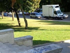 Вандалы осквернили Парк афганцев в Кишинёве