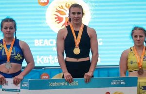 Ирина Рынгач завоевала золото на чемпионате мира по пляжной борьбе