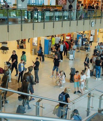 Пассажиропоток в Кишинёвском аэропорту вырос почти на 46%