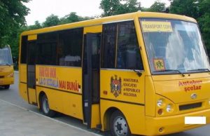 В Молдове школьные автобусы оборудовали GPS-системами