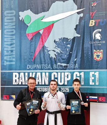 Молдавские тхэквондисты завоевали три бронзовые медали на турнире в Болгарии