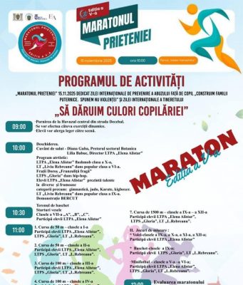 В Кишинёве в пятый раз пройдёт «Марафон дружбы»