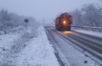 Первый снег выпал в Молдове