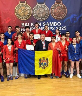 Молдова взяла 14 медалей на Балканском чемпионате по самбо