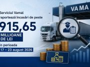 Таможня перечислила в бюджет более 915 млн леев за неделю