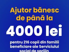 До 4000 леев на подготовку к школе получат 216 детей из семей, оказавшихся в сложной жизненной ситуации.