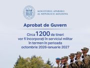 В Молдове около 1200 молодых людей призовут на срочную военную службу