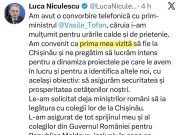 Лука Никулеску: первый зарубежный визит в качестве премьера Румынии совершу в Молдову